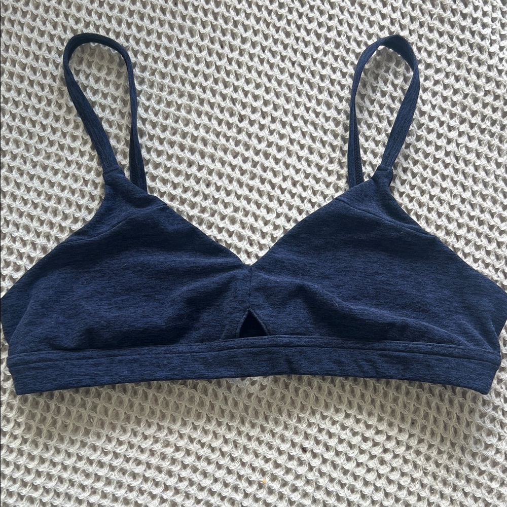Women's Navy Sports Bra